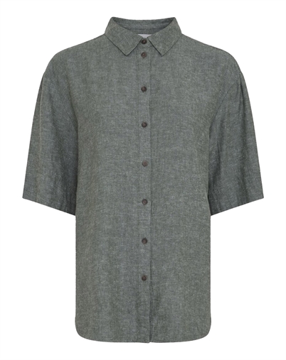 MSCH Copenhagen - MSCHViana Ginia 3/4 Skjorte - Laurel W Melange